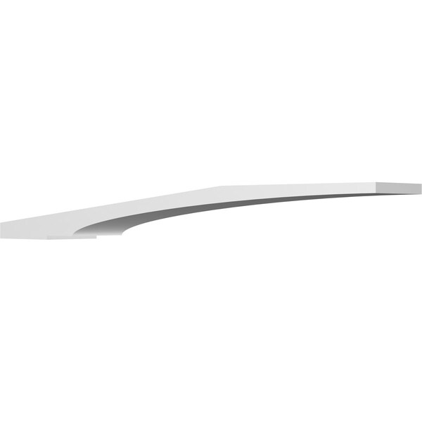 Ekena Millwork 5 1/2-in. W x 36-in. D x 40-in. H Imperial Architectural Grade PVC Knee Brace BRCP055X36X40IMP - main
